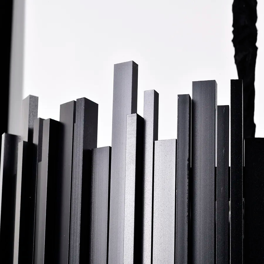 Candelabru Cristal BLOIS Eleganza 8xE14, Diametru 50cm, Negru, Inaltime Reglabila [2]