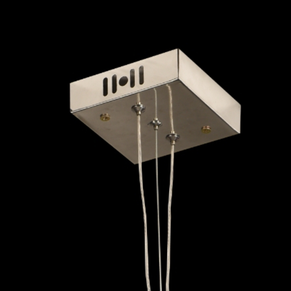 Candelabru Cristal cu telecomanda, 3000K/4000/6000K, Crom Lucios, Inaltime Reglabila [3]