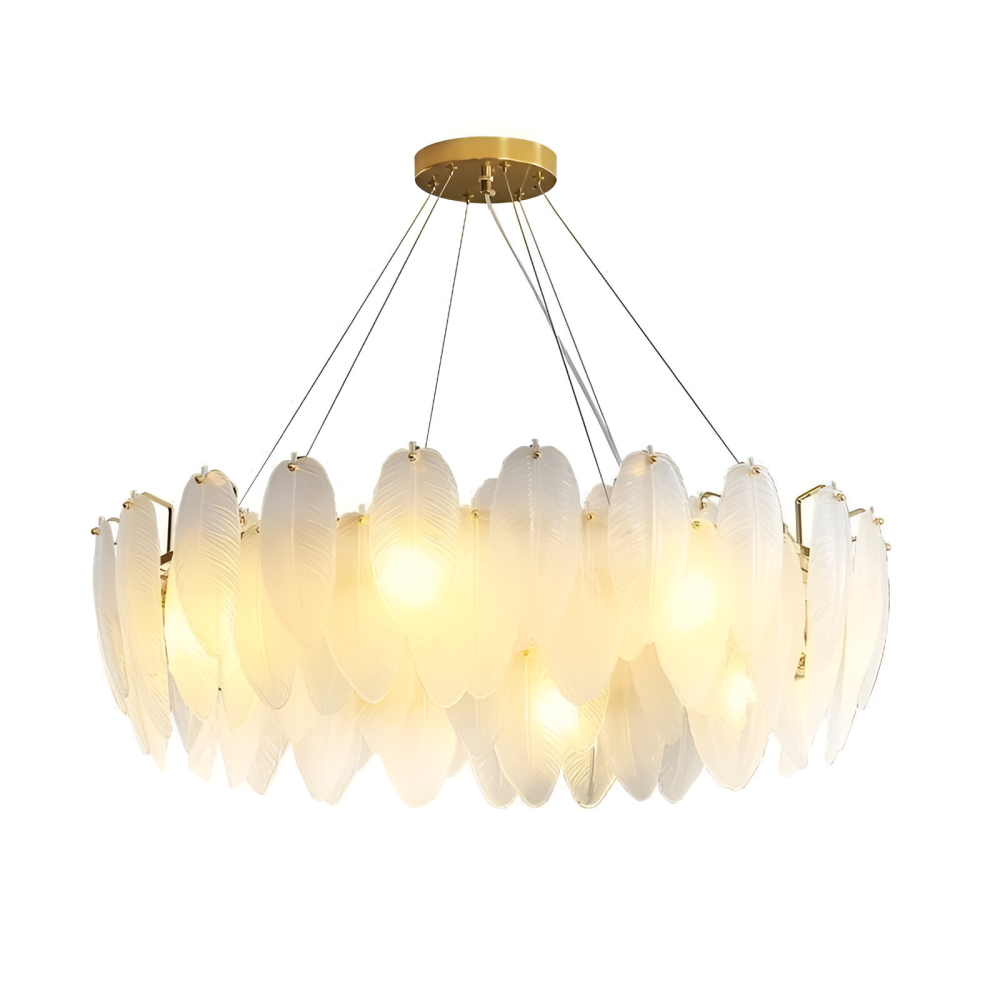 Candelabru Cristal VAUX-LE-VICOMTE Eleganza, 6x E14, Diametru 50cm, Auriu, Inaltime Reglabila [4]