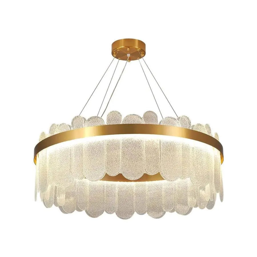 Candelabru LED cu Telecomanda Alvaro 128W Dimabil Auriu [2]