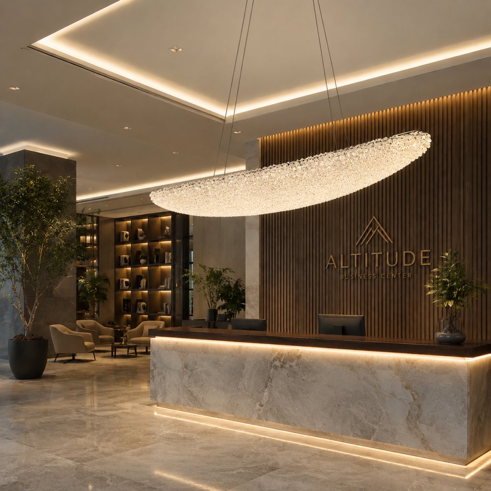 Candelabru Modern cu Cristal, Telecomanda, PRAGA, 125W, Lumina Calda/Neutra/Rece, Lungime 160 cm, Auriu, Inaltime reglabila [3]