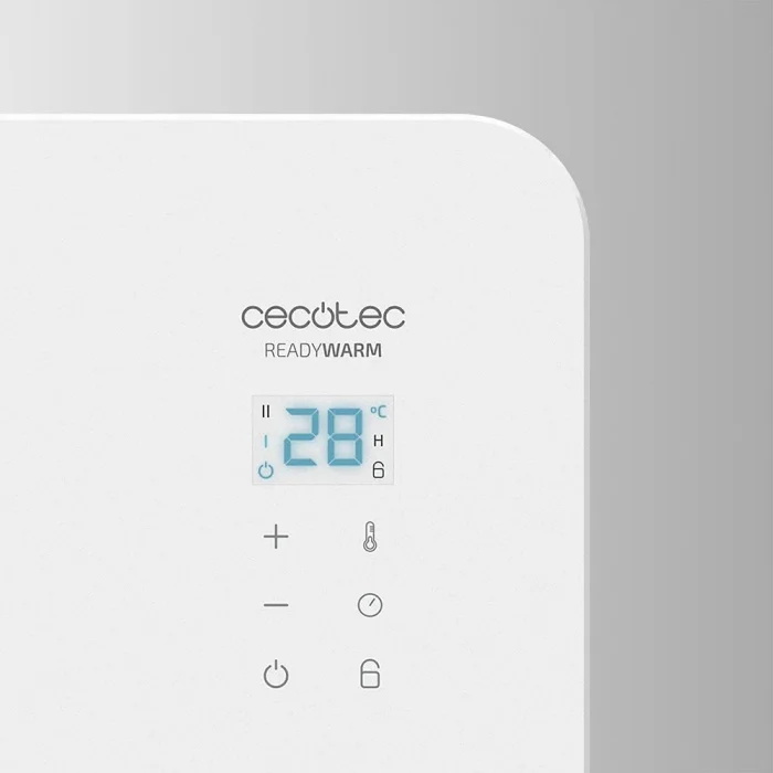 Convector Electric Cecotec Ready Warm 6750 Crystal Smart, Wifi, 2000 W, 20 m2, control aplicație [6]
