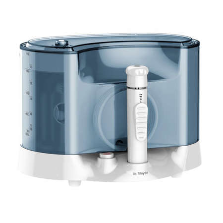 Dus Bucal Countertop Water Flosser Dr. Mayer WT5000 Miscare Ultrasonica 1600ml 1700 Pulsatii/Min Alb [2]