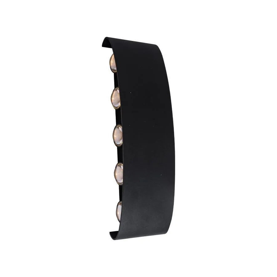 Fantas Aplica LED Interior/Exterior, 10 Surse x 1W, IP65, Negru, 3000K [2]