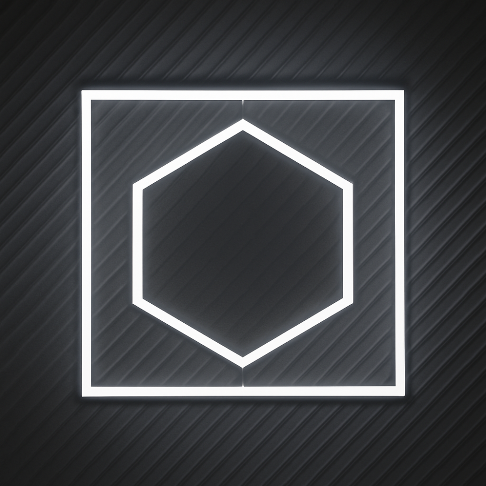 Hexagoane LED Honeycomb 1050mm X 1200mm [4]