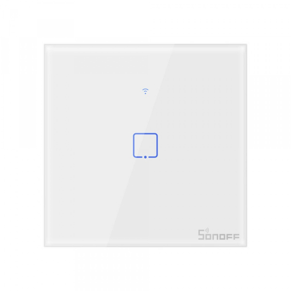 Întrerupător Smart cu Touch Wifi + RF 433 Sonoff T1 EU TX, 1 canal [1]