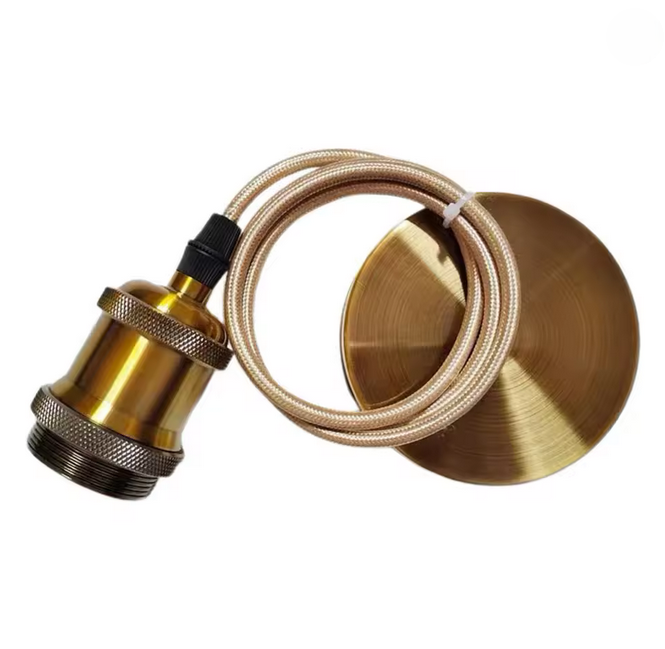 Lustra Antichizata, 1xE27, 100cm,Metal, Bronz [2]