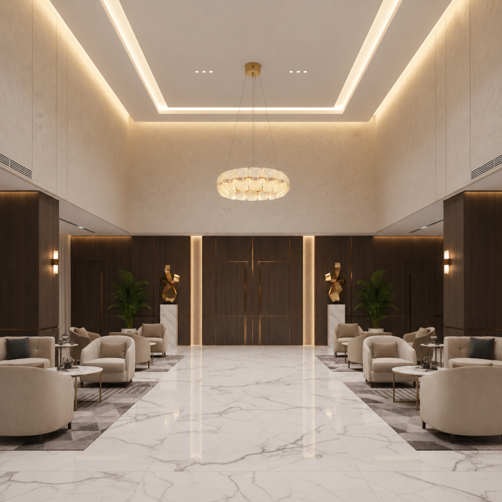 Lustra Cristal MAYON Magno, 60x60cm, 3000K/4000K/6000K, 160W, Metal si Acrilic, Auriu [3]