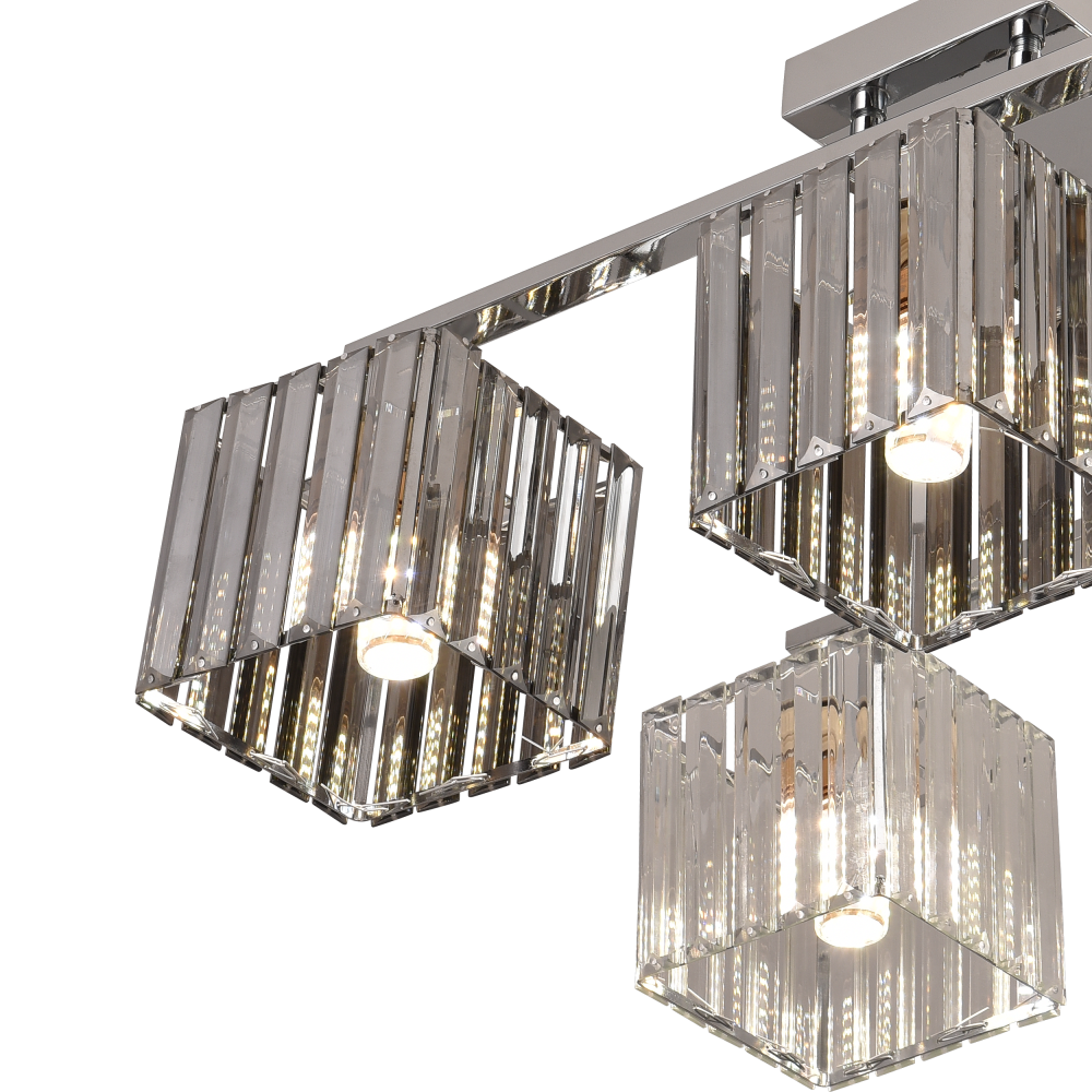 Lustra Georgiana, LC115/6, 6x E27, Crom, Metal [2]