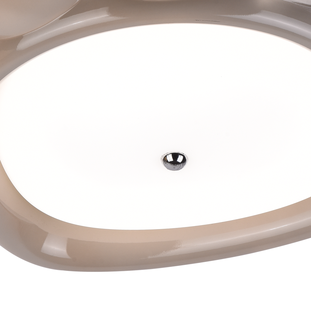 Lustra LED 8057BN, 41W, Acril Maro, Lumina 3000K/4000K/6000K [3]