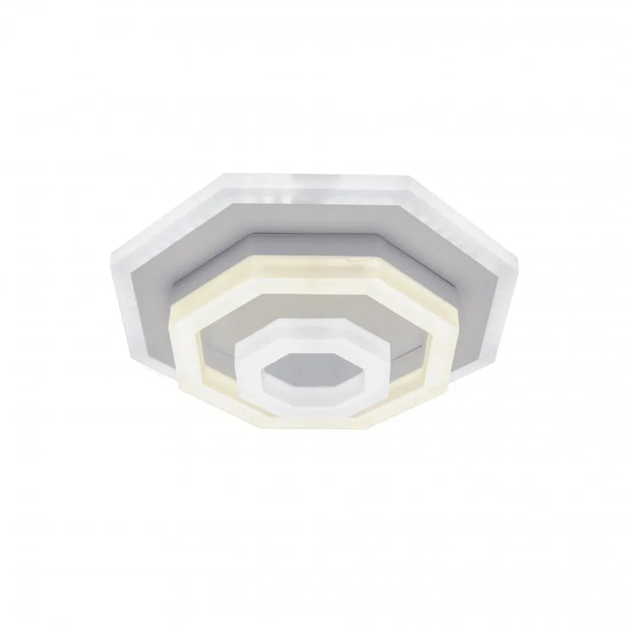 Lustra LED ADELINE 24W, Diametru 20cm, lumina Rece/Calda/Neutra, Alb [3]