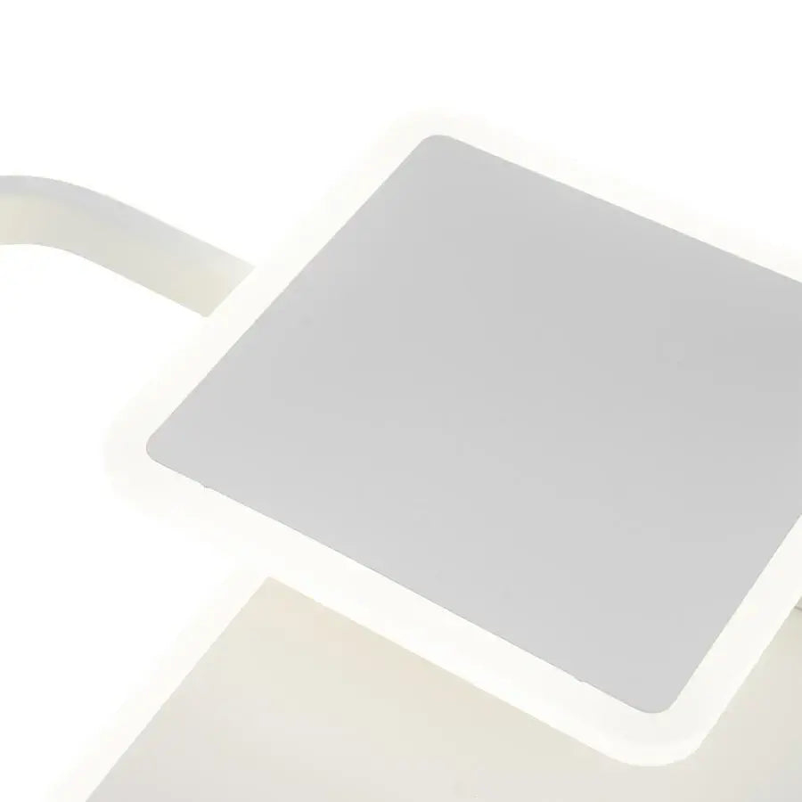 Lustra LED cu telecomanda ANEMONA 75W, 3 Patrate, lumina Rece/Calda/Neutra, Dimabila, Alb [2]