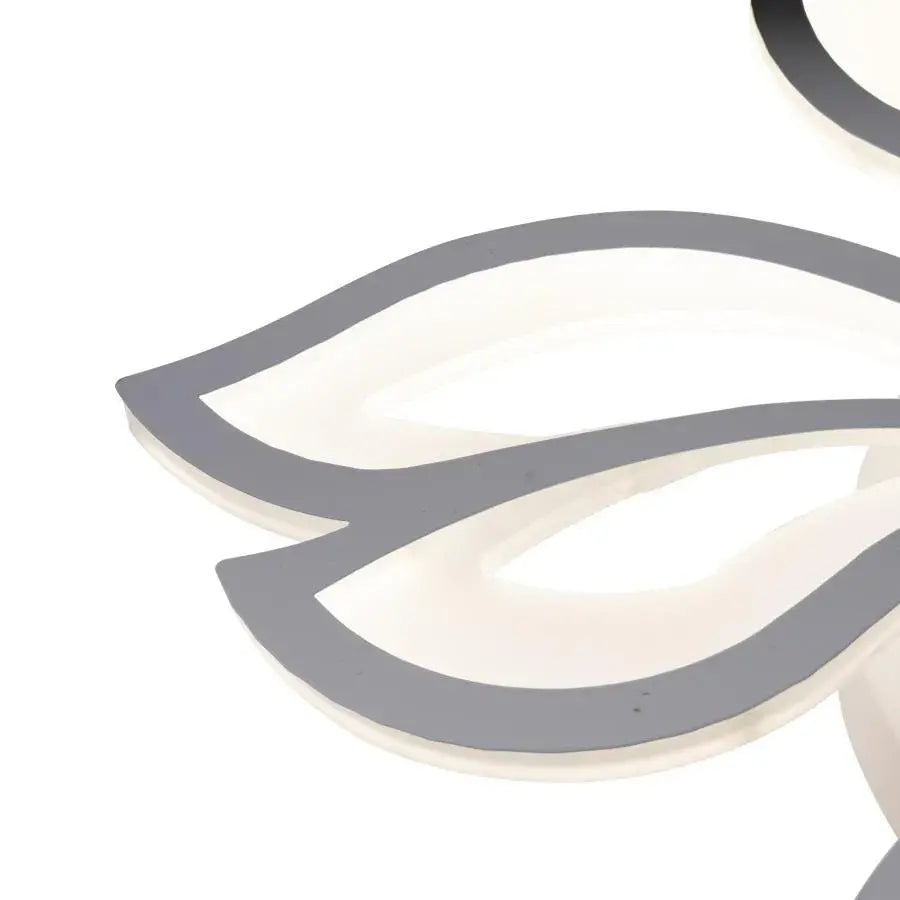 Lustra LED cu telecomanda LILY 86W, 5 Elemente, lumina Rece/Calda/Neutra, Dimabila, Alb [2]