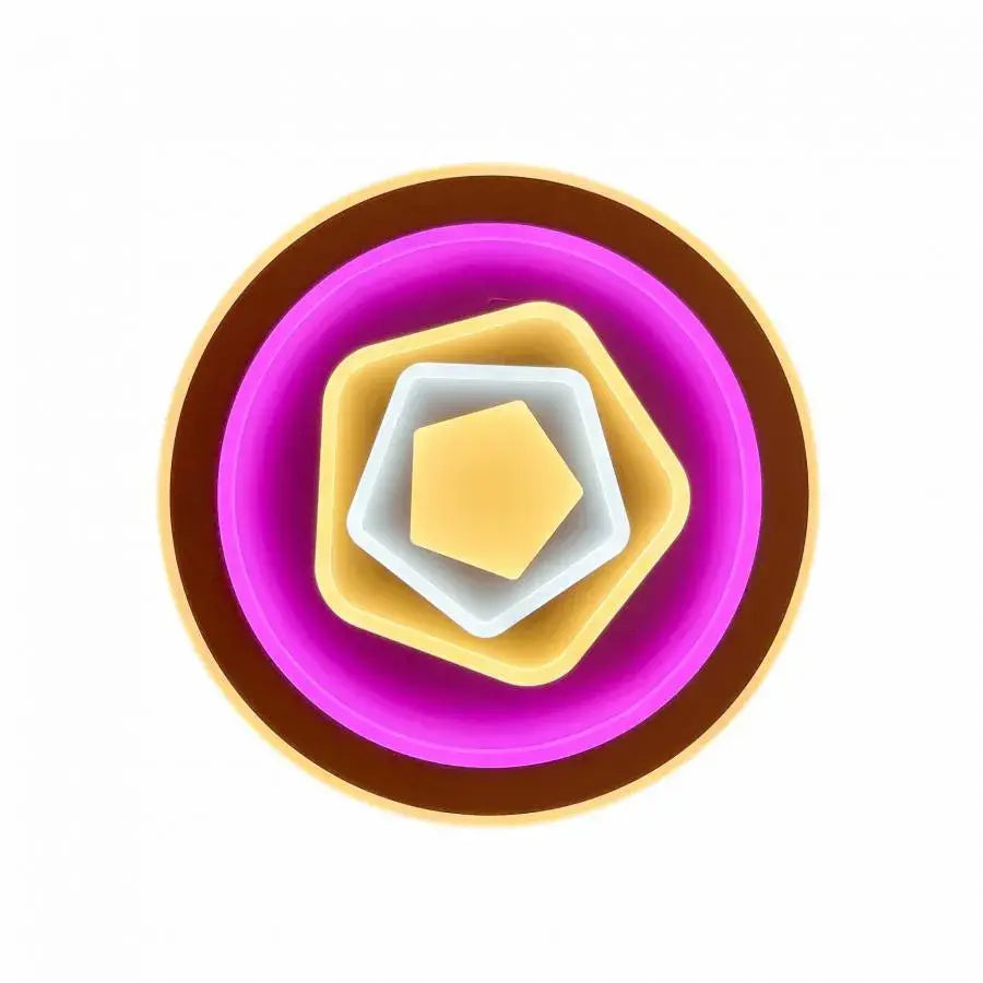 Lustra LED cu telecomanda MEIRA RGB, 180W, lumina Rece/Calda/Neutra, Dimabila, Alb [2]