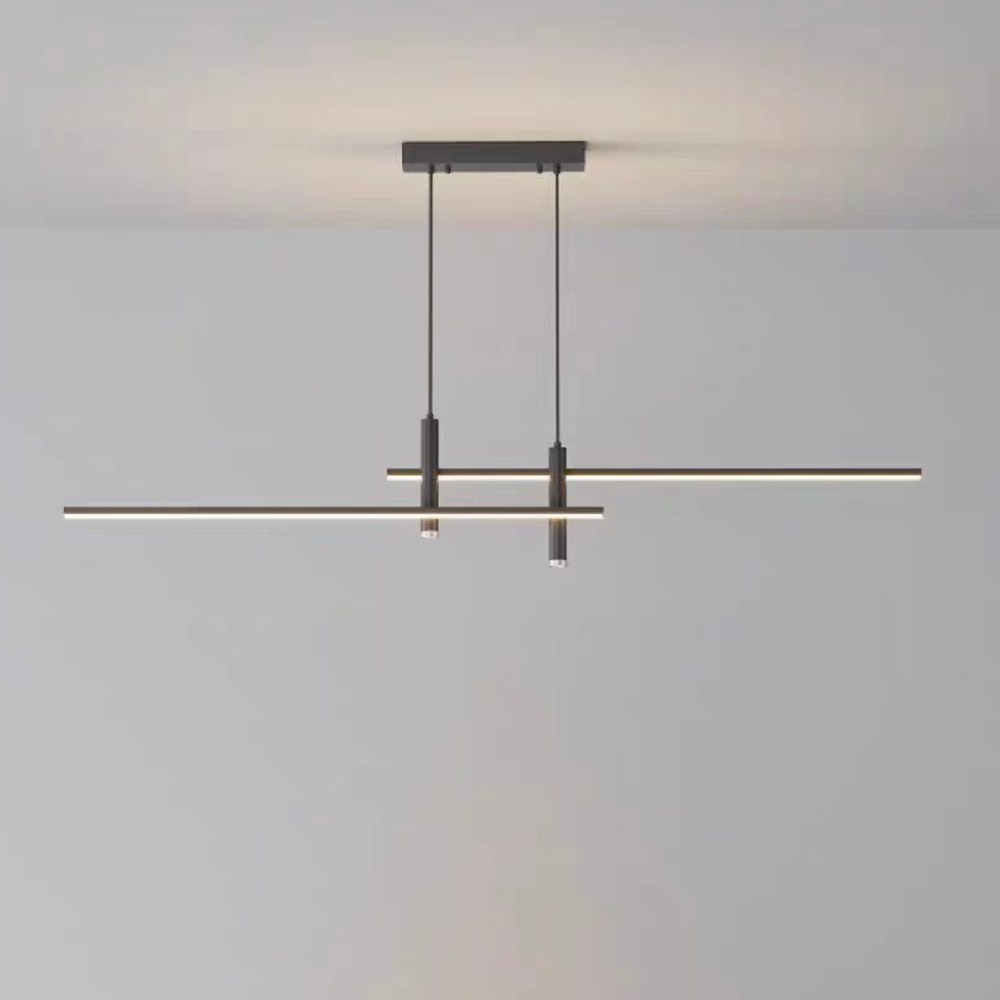 Lustra LED cu Telecomanda Renata, 24W Dimabila, Negru [2]