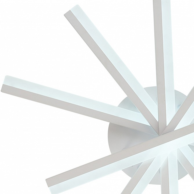 Lustra LED cu telecomanda ZOE, 67W, lumina Rece/Calda/Neutra, Dimabila, Alb [2]