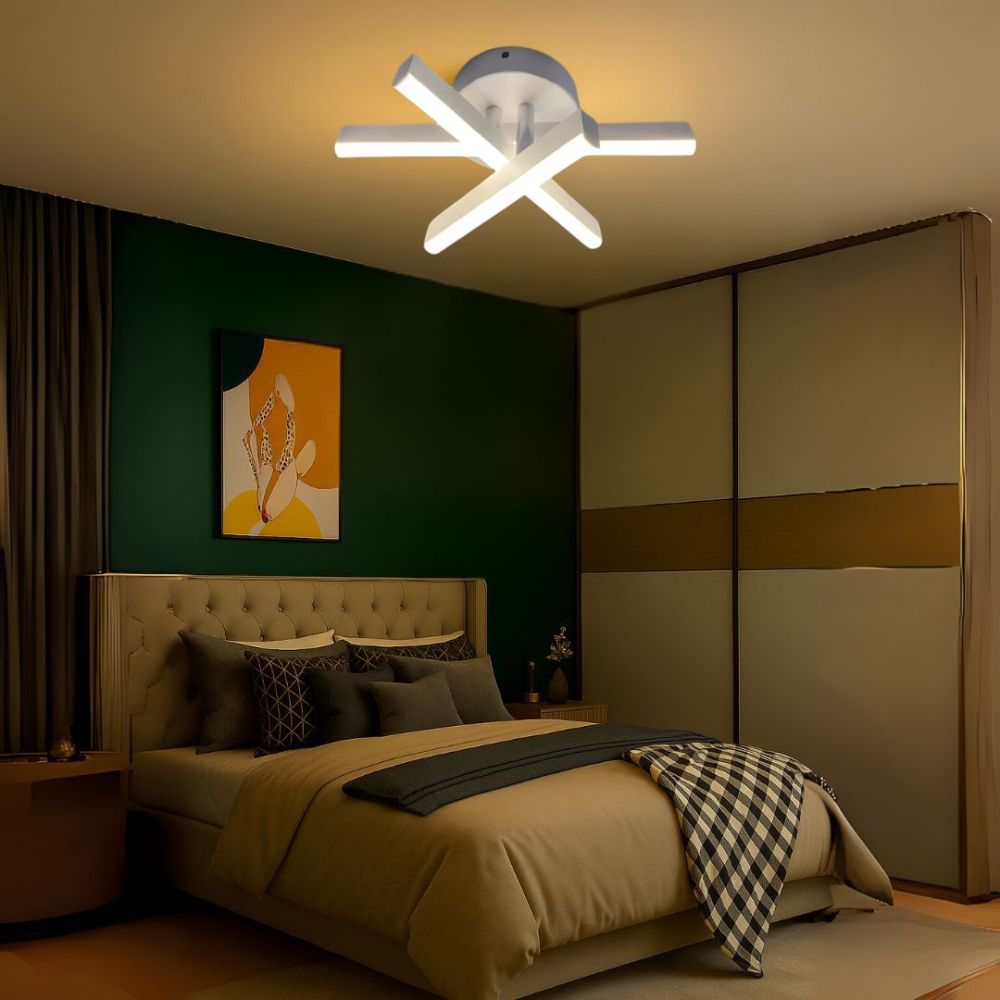 Lustra LED Diego, 26W, Alb, Metal, Lumina Rece/Calda/Neutra [3]