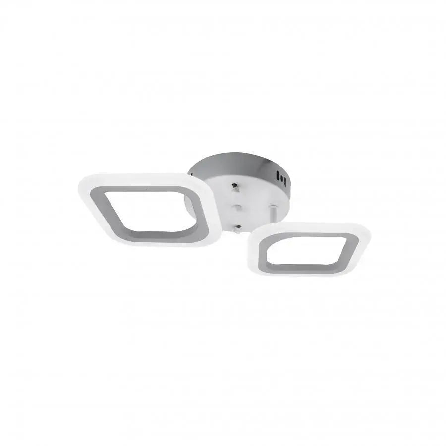 Lustra LED ERIKA 11W, 2 Patrate, lumina Neutra, Alb [3]