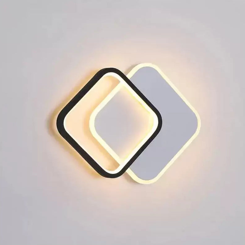 Lustra LED MARCELO 30W, lumina Rece/Calda/Neutra Alb Negru [2]