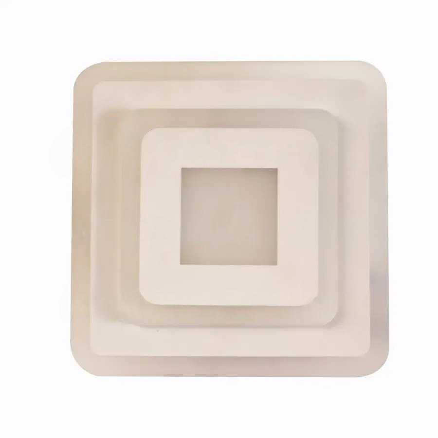 Lustra LED MORNIKA 14W, Diametru 25cm, Patrata, lumina Neutra, Alb [4]