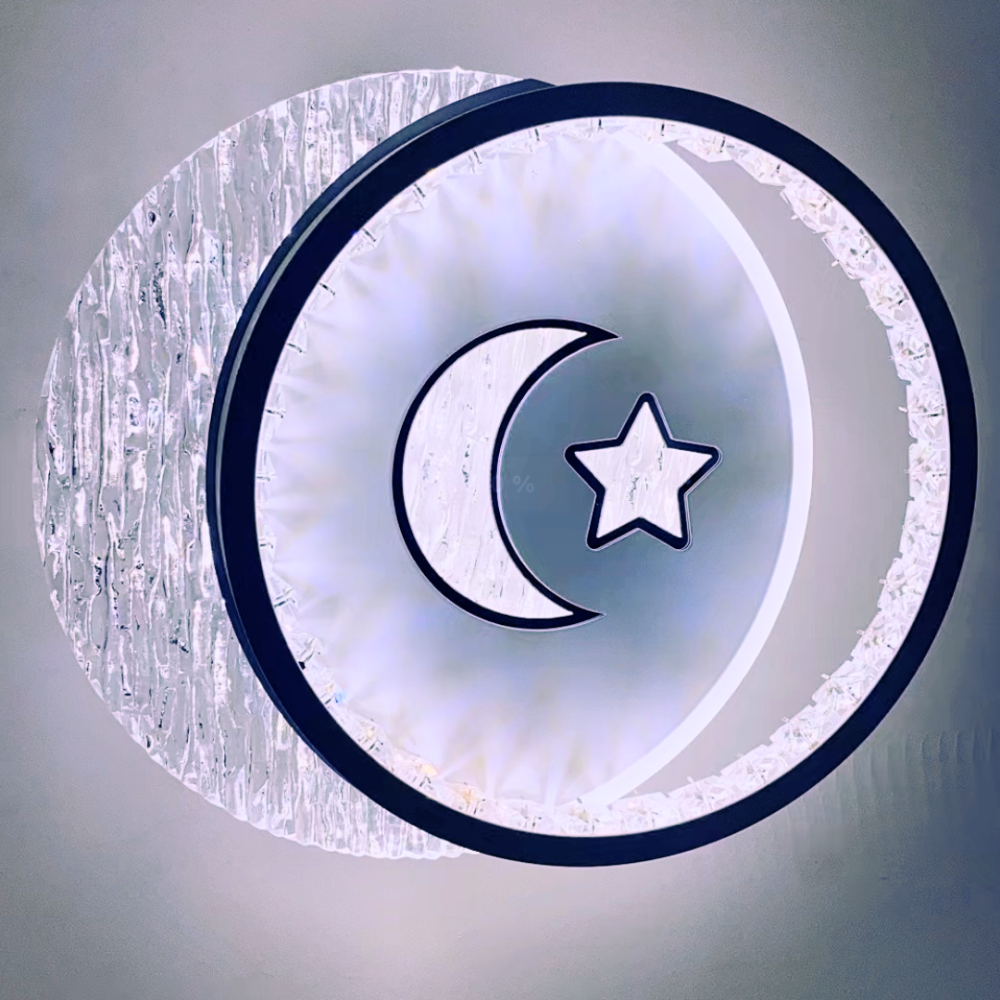 Lustra LED PERU 34W, 2 Cercuri, lumina Rece/Calda/Neutra, Alb [4]