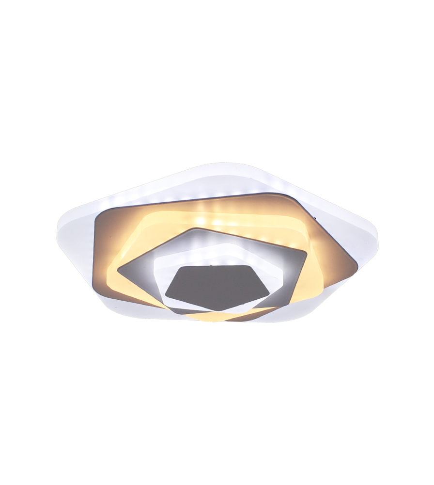 Lustra LED SIENA 40W, Diametru 23cm, lumina Rece/Calda/Neutra, Alb [3]