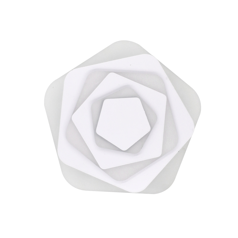 Lustra LED SIENA 40W, Diametru 23cm, lumina Rece/Calda/Neutra, Alb [4]