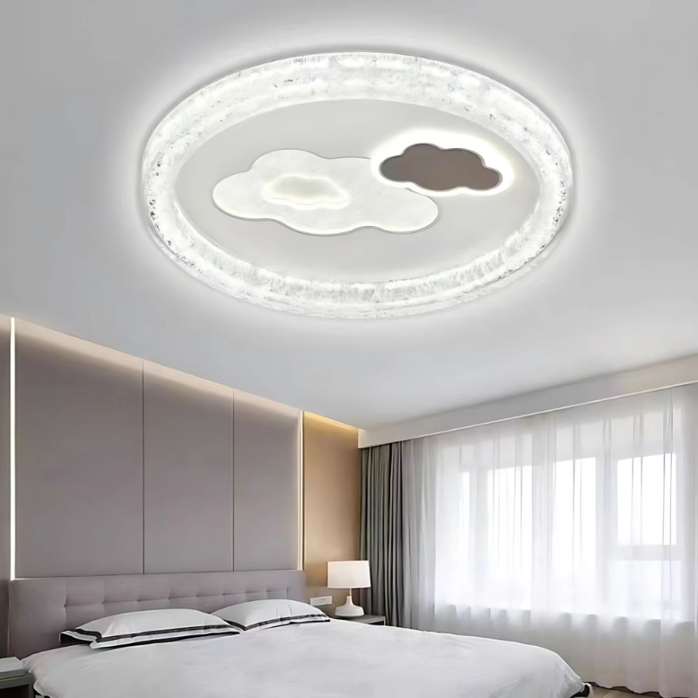 Lustra LED SKYForma Starry, 61W, lumina Rece/Calda/Neutra, Negru [2]