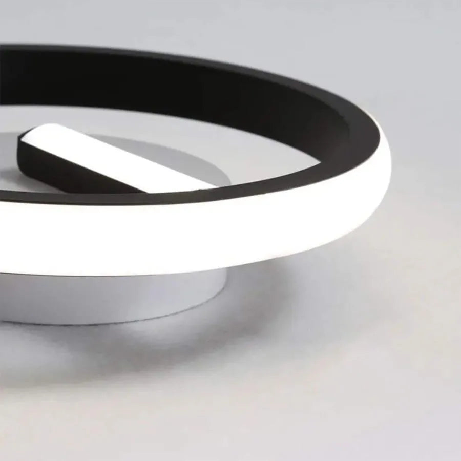 Lustra LED VICTORIA 19W, Rotunda, lumina Rece/Calda/Neutra, Negru, Alb [2]