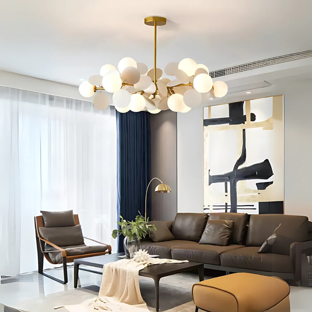 Lustra Suspendata SVEN, 15x G9, Alb [3]