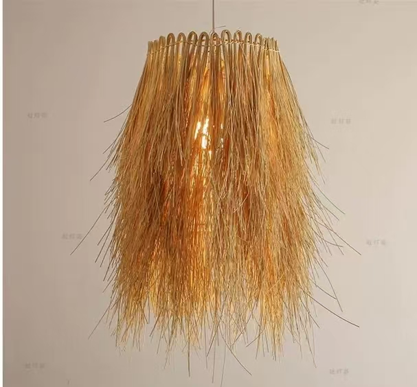 Lustra Vintage Paie LV812, 1xE27, Rustic, 25cm [3]