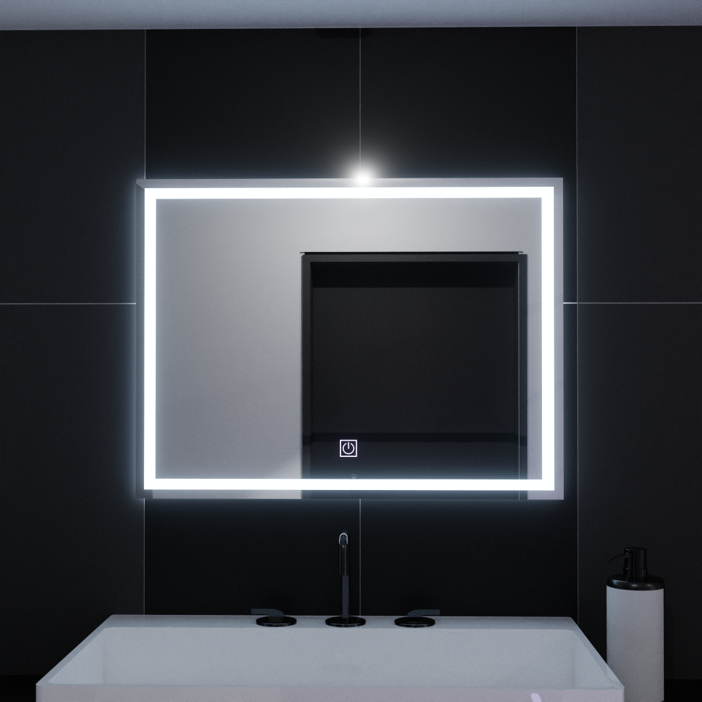 Oglinda LED Rectangulara, 80x60cm, FRAME Basic Touch [4]