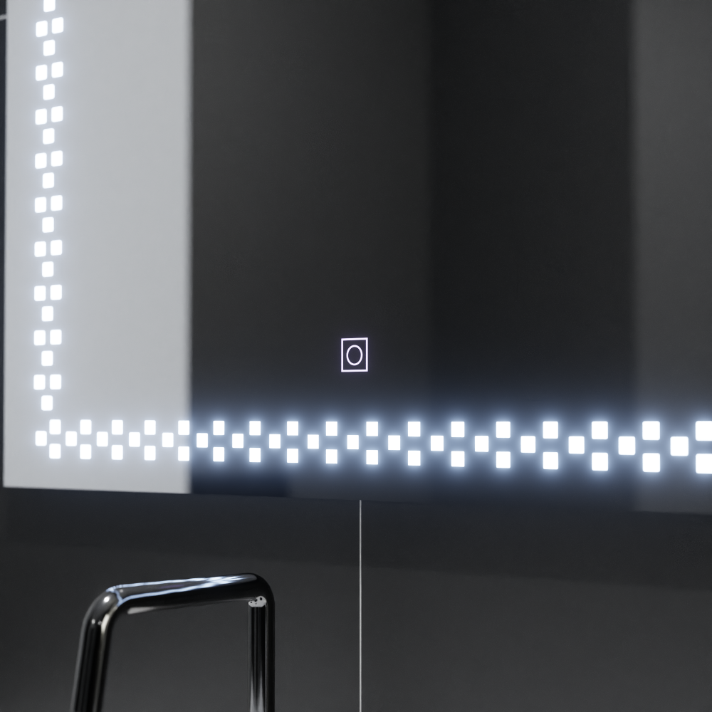 Oglinda LED Rectangulara 80x60cm Stella Basic Touch [2]