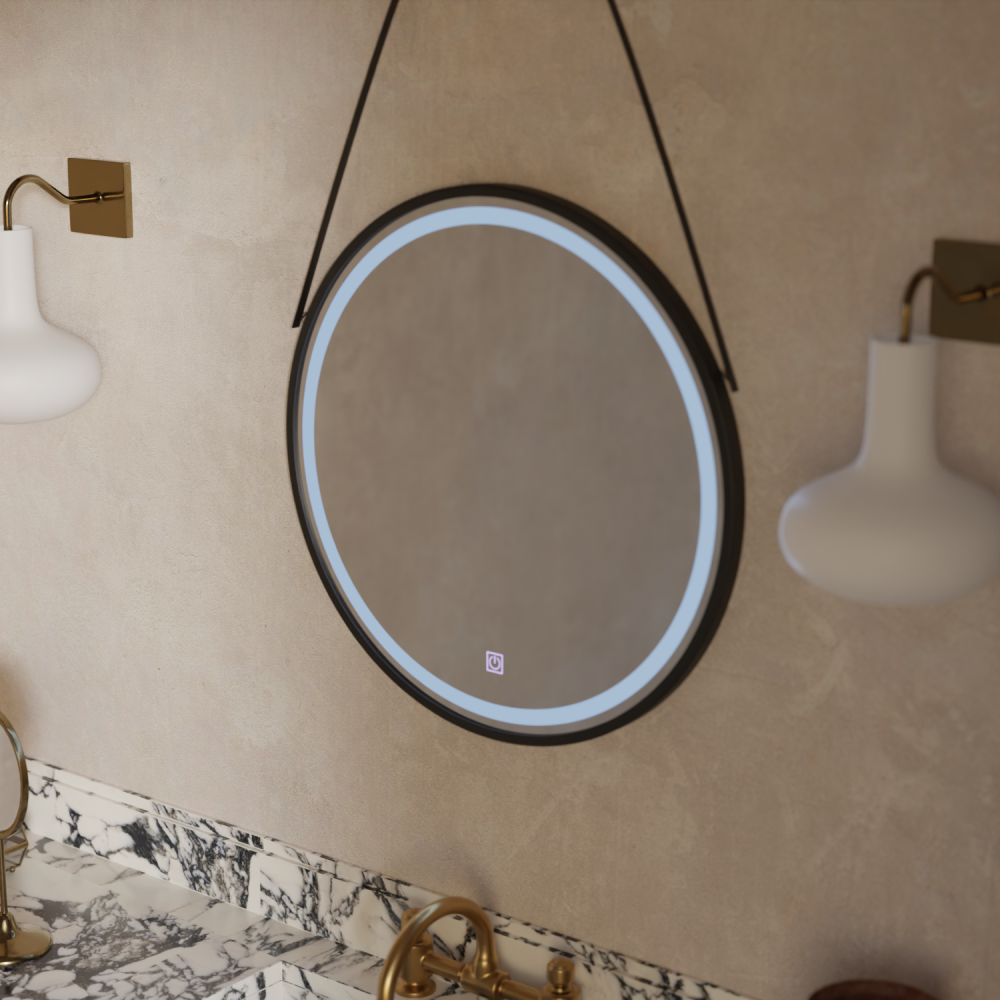 Oglinda LED Rotunda, 60cm, Basic Touch [4]