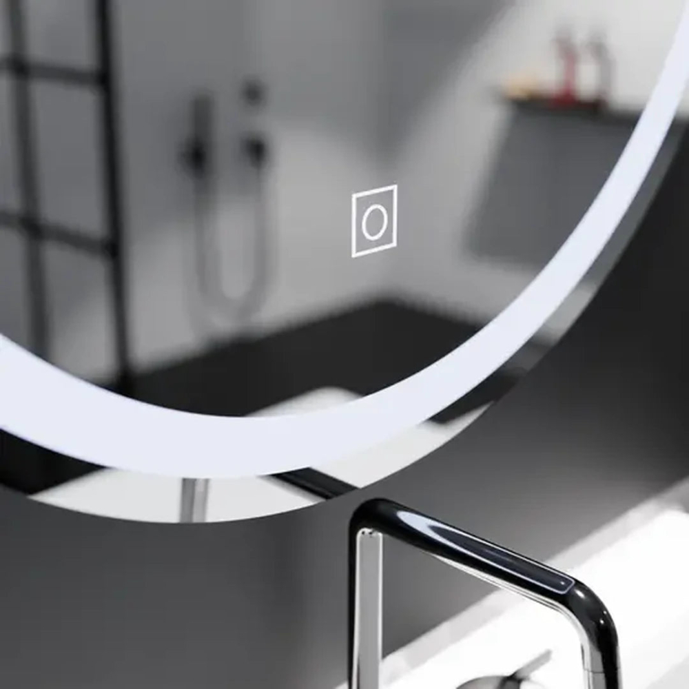 Oglinda LED Rotunda, 70cm, Basic Touch [2]