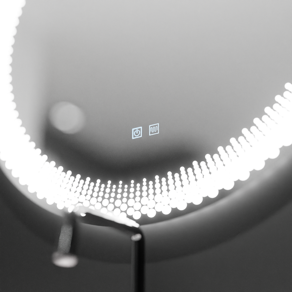 Oglinda LED Rotunda 70cm, Stellaire Touch, Sistem Dezaburire, Dimabila [2]