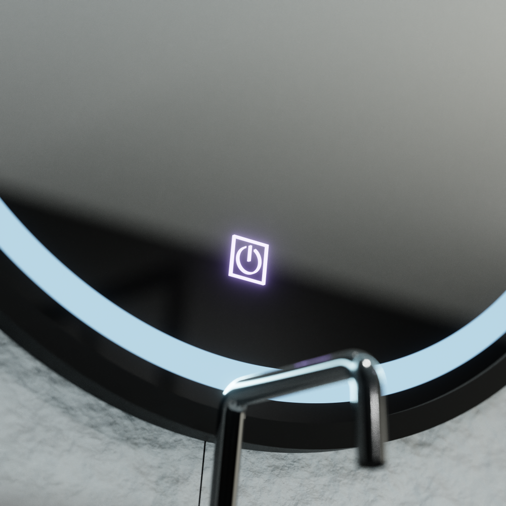 Oglinda LED Rotunda 80cm Piazza Basic Touch [2]