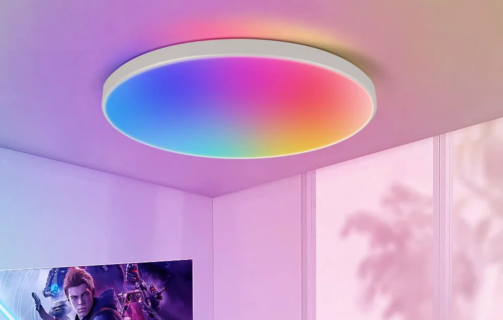 Plafoniera Smart cu LED Gosund LB11, RGB+CW, 32cm, 24W,1920lm, Telecomanda, control aplicatie [5]