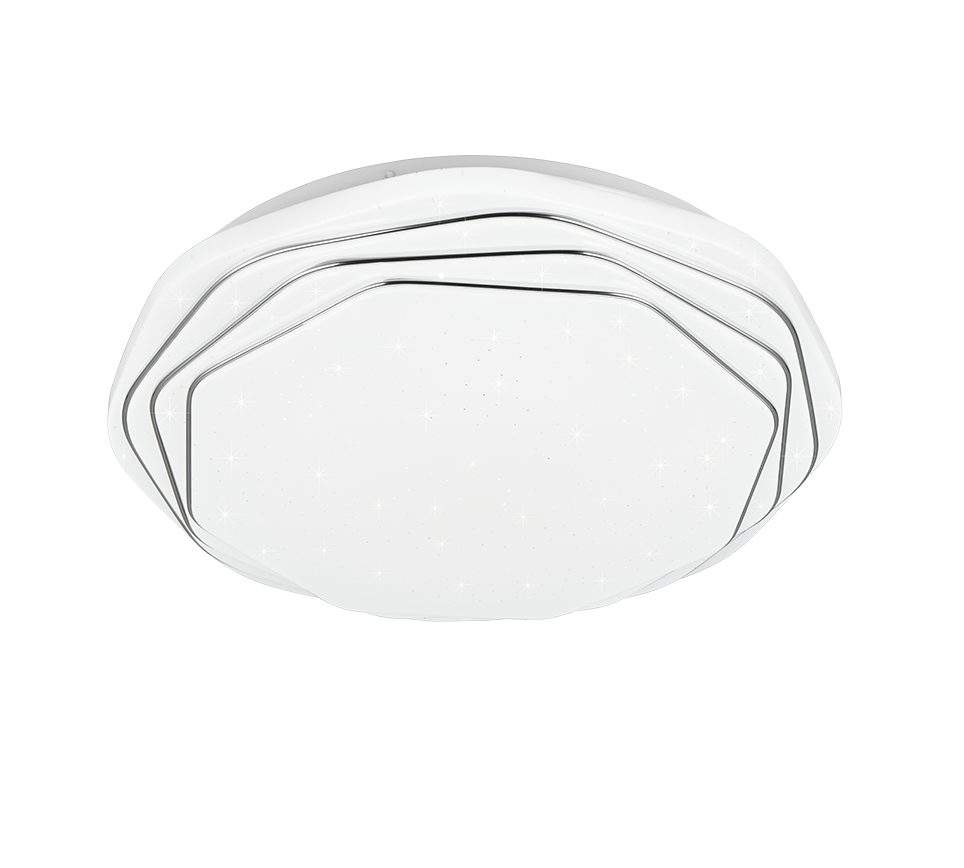 Plafoniera LED 23 cm, 22W, 3000K / 4000K / 6000K, Alb, Metal si Acril [3]