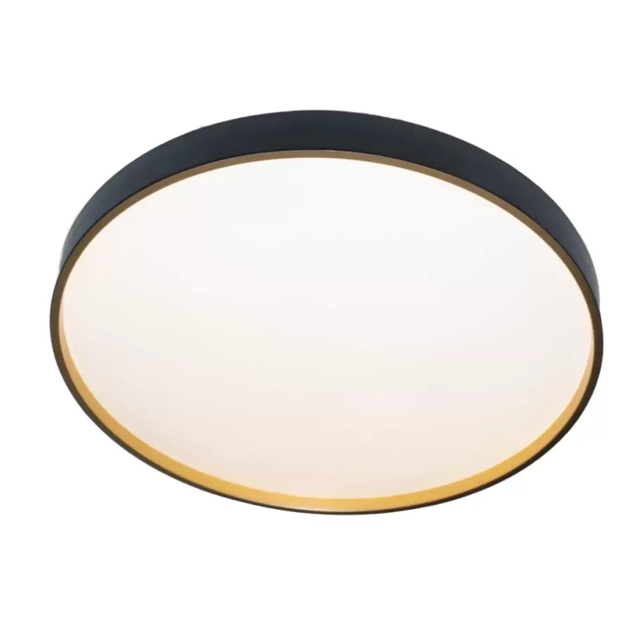 Plafoniera LED Fantas 46W, Rotunda, Abs, Alb si Negru [4]