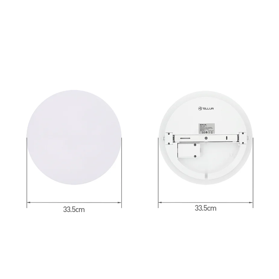 Plafoniera WiFi Tellur Smart, RGB, 24W, Rotunda, Alb, Control din aplicatie [7]