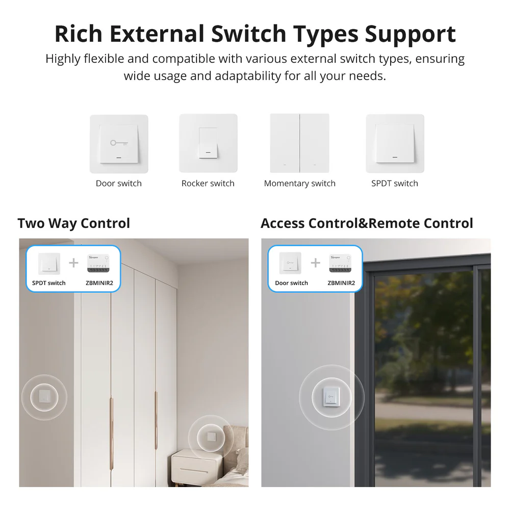 Releu Smart Sonoff ZBMINIR2 , Zigbee 3.0 [5]