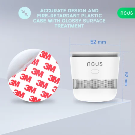 Senzor Smart de Fum Nous E8, Zigbee [6]