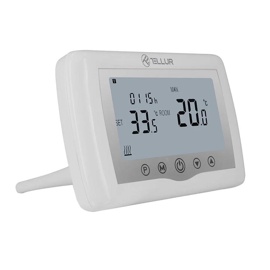 Termostat Smart Tellur WiFi, pentru centrala cu Gaz, Universal, Aplicatie [2]