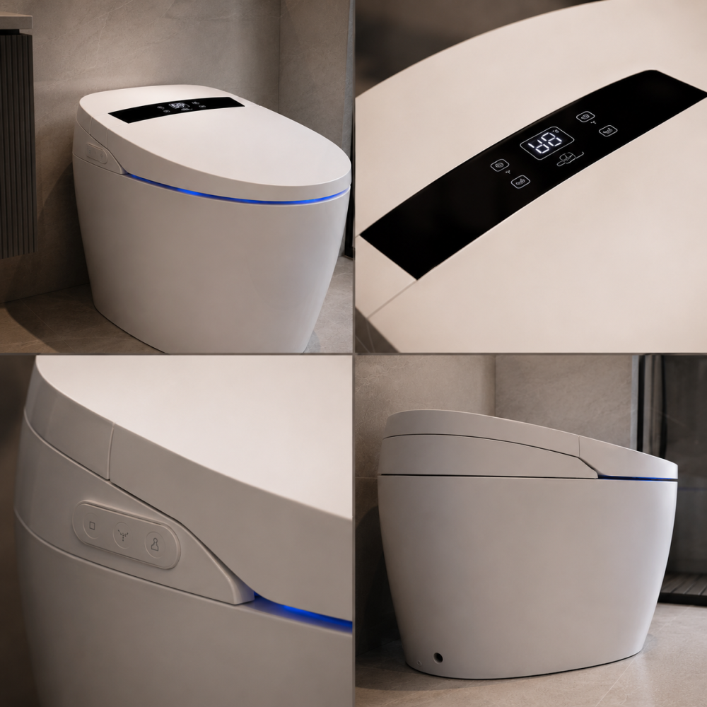 Vas WC YUKON, Versiunea Simplificata, Cu Design Modern, Alb [2]