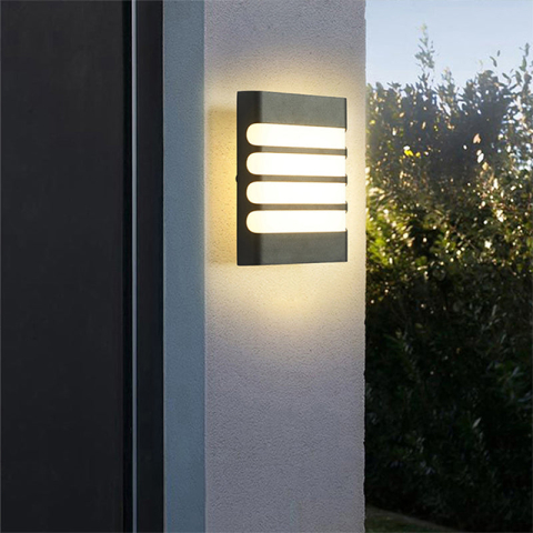 Aplica Exterior Raisa, 18W, 3000K, Negru [2]