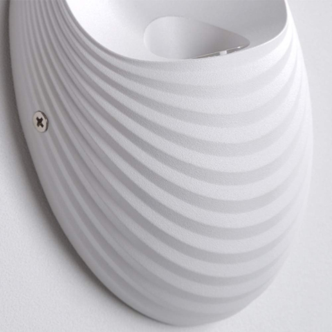 Aplica Exterior Shell, 5W, 3000K, Alb [3]