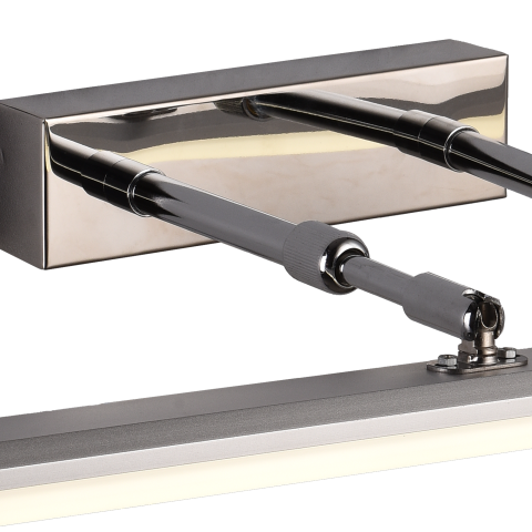 Aplica LED BALATON, 10W, liniara, lumina Calda/ Neutra/ Rece, Crom Lucios [1]