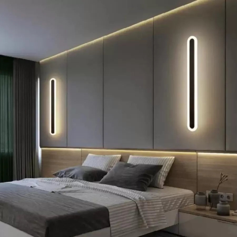 Lampi & Aplice Smart - Aplica LED Caspian 15W Negru