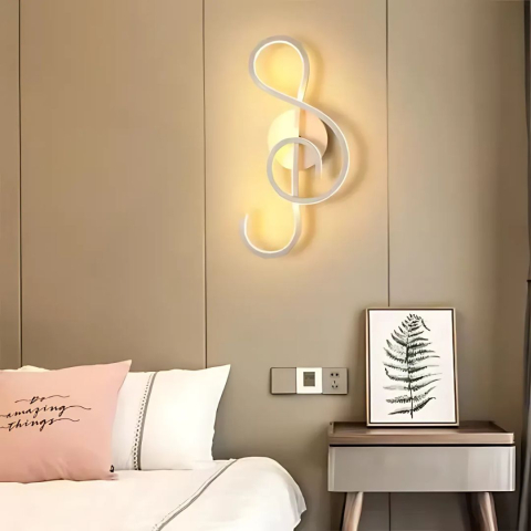 Iluminat Smart Home - Aplica LED Cheisa, 11W, Alb, Lumina Rece/Calda/Neutra